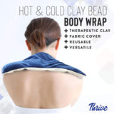 Body Wrap - Hot & Cold Therapy – Natural Clay Beads