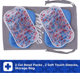 Gel Beads Hot & Cold Compress Pack – (2-Pack)