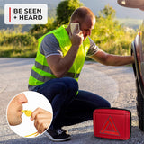 Thrive Roadside Assistance Auto Emergency Kit + First Aid Kit