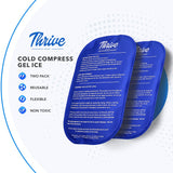 Gel Ice Pack Cold Compress - 2-Pack LARGE